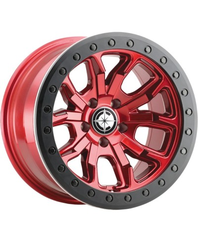 JANTE OC WHEELS 9303 DUAL TEK CANDY RED 9x17 5x127 ET-12 CB78.1