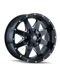JANTE MAYHEM 8040 TANK BLACK 9x17 8x165.1/170 ET18 CB130.8