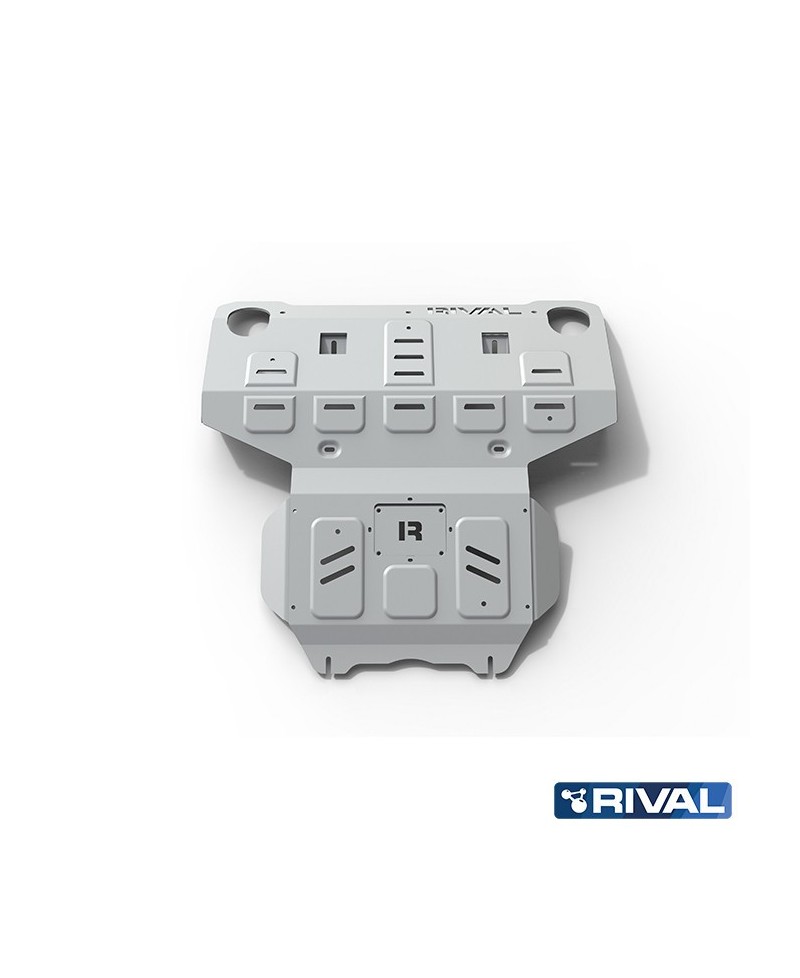 PLAQUE PROTECTION RIVAL 4MM MOTEUR+RADIA TOYOYA HILUX REVO  (bP11)