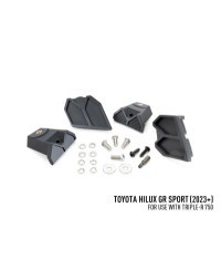 KIT MONTAGE RRR4 CALANDRE TOYOTA HILUX GR SPORT 2023+