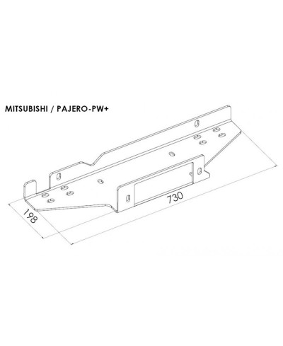 PLATINE TREUIL PC ORIGINE MITSUBISHI PAJERO 2015+