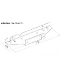 PLATINE TREUIL PC ORIGINE MITSUBISHI PAJERO 2015+