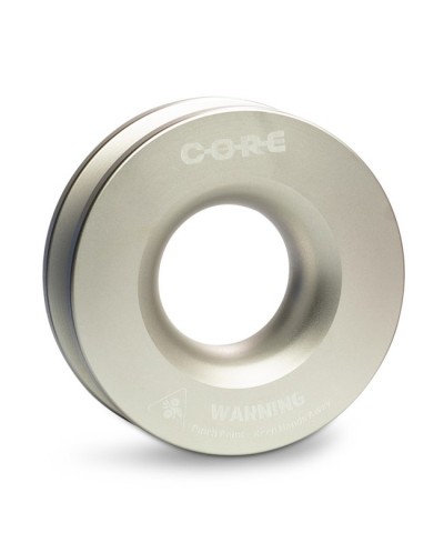 POULIE DE RENVOI CORDE SYNTHETIQUE 98mm (DONUT) - SILVER - 20.4 T