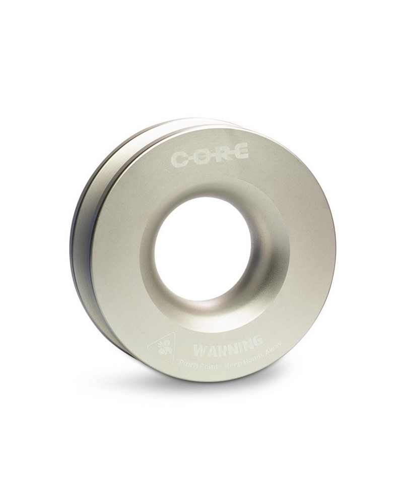 POULIE DE RENVOI CORDE SYNTHETIQUE 98mm (DONUT) - SILVER - 20.4 T