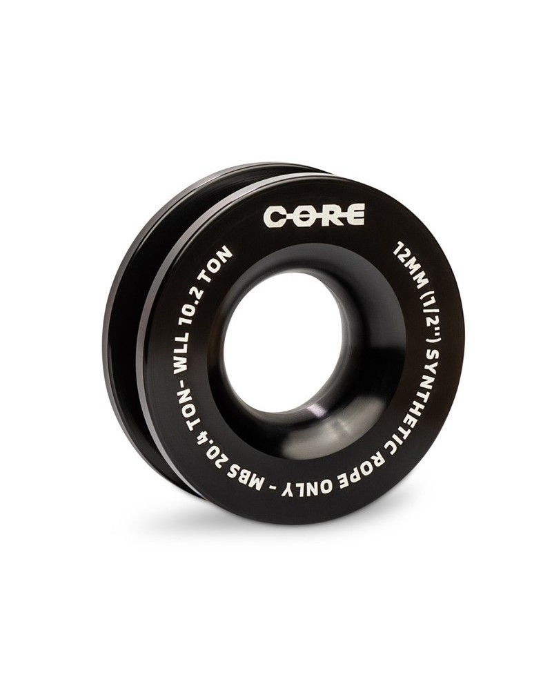 POULIE DE RENVOI CORDE SYNTHETIQUE 98mm (DONUT) - BLACK - 20.4 TONNES