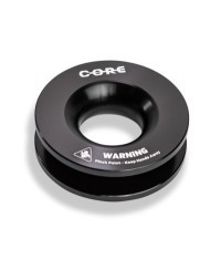 POULIE DE RENVOI CORDE SYNTHETIQUE 98mm (DONUT) - BLACK - 20.4 TONNES
