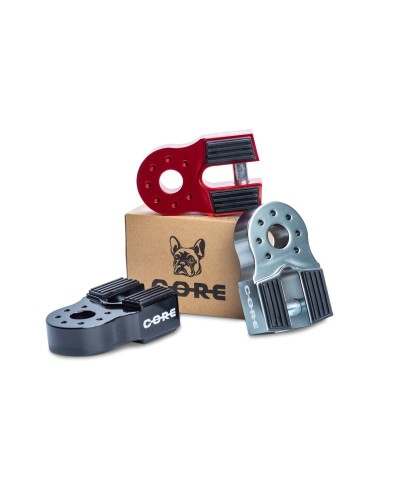 ARRET CABLE DE TREUIL ALUMINIUM FLAT - RED