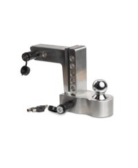 ATTELAGE CARRE US ALUMINIUM - AJUSTABLE 10"