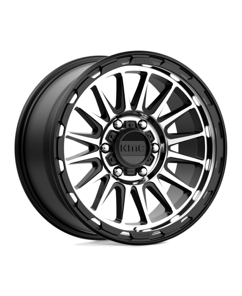 JANTE KM542 8x17 5x114.3 ET35 CB72.6 SATIN BLACK MACH 
