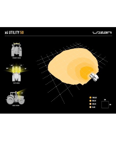 PHARE LED LAZER UTILITY-50 NOIR BEACON