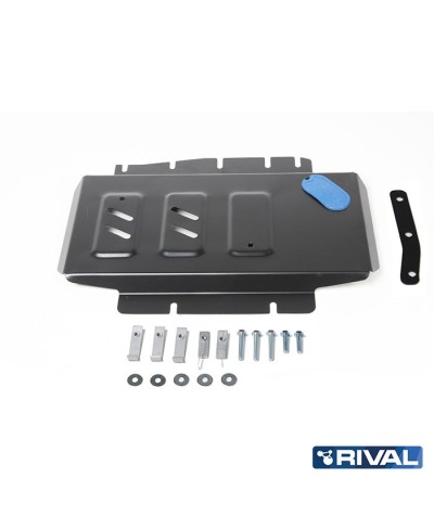 PLAQUE PROTECTION ACIER RIVAL MOTEUR NISSAN NAVARA D40 / NP300 / CLAS