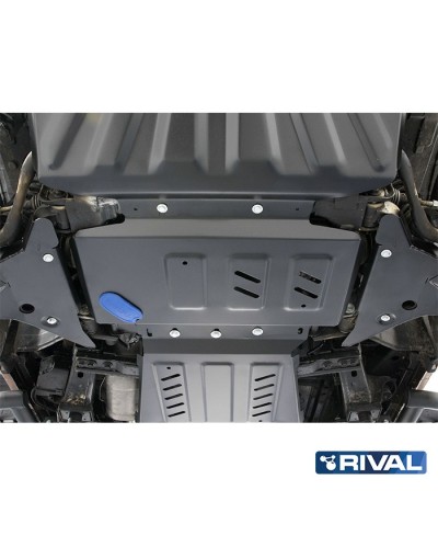 PLAQUE PROTECTION ACIER RIVAL MOTEUR NISSAN NAVARA D40 / NP300 / CLAS