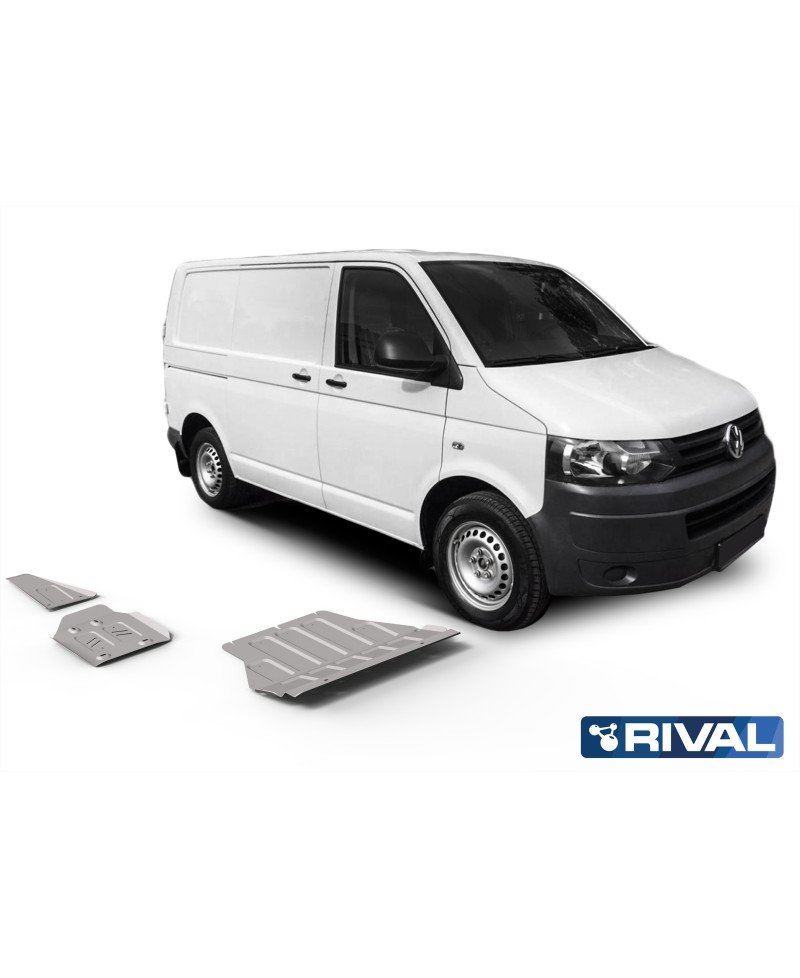 PLAQUE PROTECTION RIVAL ECHAPPEMENT VW T6 (avec AdBlue)   (bN22)