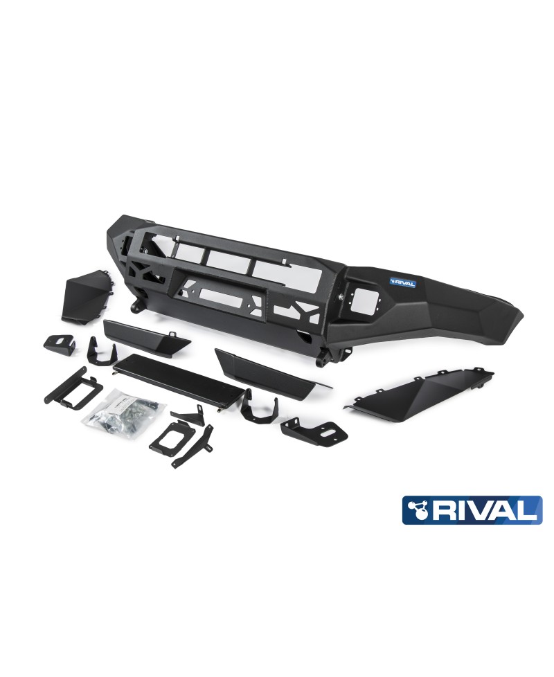 BUMPER FRONT RIVAL FORD RANGER 2011+  (USAGE COMPETITION)  (bO10)