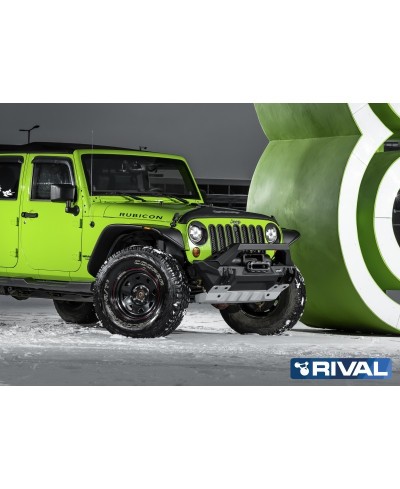 BUMPER FRONT RIVAL JEEP WRANGLER JK/JL - STUBBY (USAGE COMPETITION)  