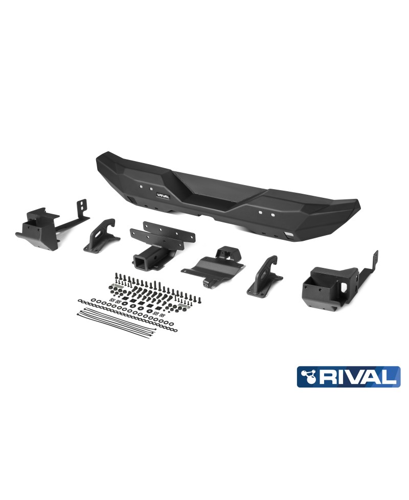 BUMPER REAR RIVAL JEEP WRANGLER JL - STUBBY (USAGE COMPETITION)  (bN4