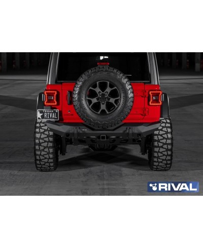 BUMPER REAR RIVAL JEEP WRANGLER JL - STUBBY (USAGE COMPETITION)  (bN4