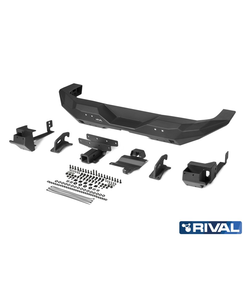 BUMPER REAR RIVAL JEEP WRANGLER JL  (USAGE COMPETITION)  (bN40)