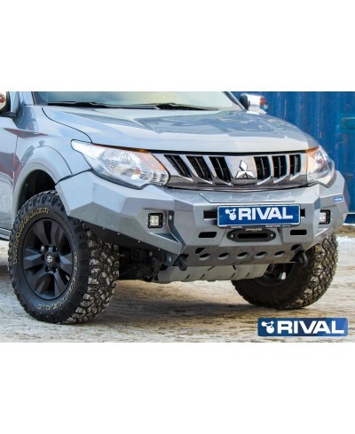 BUMPER FRONT RIVAL MITSUBISHI L200 2015-2018  (USAGE COMPETITION)  (b