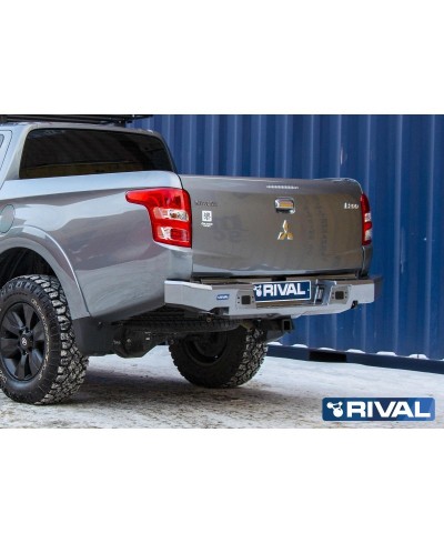 BUMPER REAR RIVAL MITSUBISHI L200 2015-2018 (USAGE COMPETITION)  (bP2