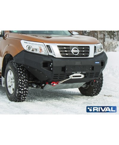 BUMPER FRONT RIVAL NISSAN NAVARA NP 300  (USAGE COMPETITION)  (bO30)