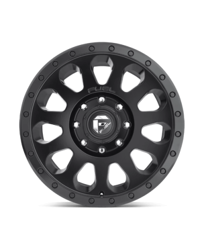 JANTE FUEL VECTOR 8x16 6x139.7 ET20 CB108 MATTE BLACK