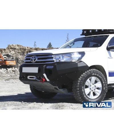 BUMPER FRONT RIVAL TOYOTA HILUX REVO  (USAGE COMPETITION)  (bO40)