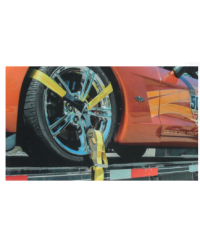 SANGLE ARRIMAGE SPECIALE VEHICULE SUR PLATEAU - 50MM - CERCLAGE ROUE