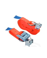 SANGLE ARRIMAGE BOUCLE A CAME PIONS AERO 25mm x 3M / RR 500kg / ORANG