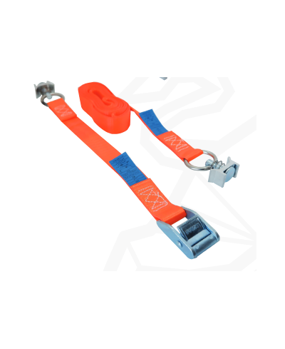 SANGLE ARRIMAGE BOUCLE A CAME PIONS AERO 25mm x 3M / RR 500kg / ORANG