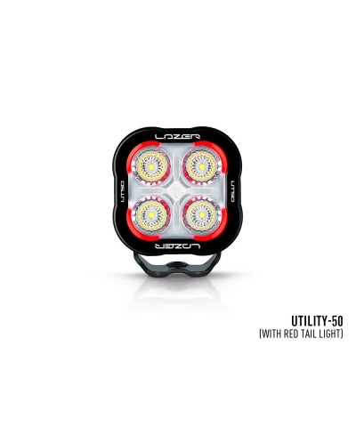 PHARE LED LAZER UTILITY-50 NOIR BEACON & FEUX ROUGE