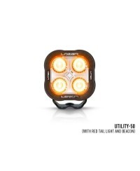 PHARE LED LAZER UTILITY-50 NOIR BEACON & FEUX ROUGE