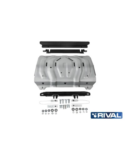 PLAQUE PROTECTION 4 mm RIVAL RADIATEUR FIAT FULLBACK 2016-
