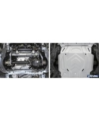 PLAQUE PROTECTION 4 mm RIVAL MOTEUR FIAT FULLBACK 2016-