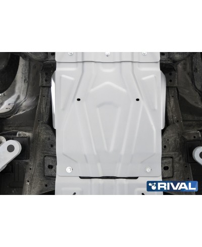 PLAQUE PROTECTION 4 mm RIVAL BOÎTE DE VITESSES FIAT FULLBACK 2016-