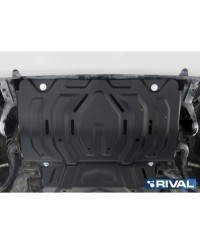 PLAQUE PROTECTION 3 mm RIVAL ACIER RADIATEUR FIAT FULLBACK 2016-