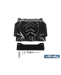 PLAQUE PROTECTION 3 mm RIVAL ACIER MOTEUR FIAT FULLBACK 2016-