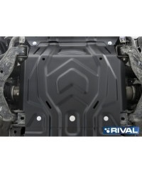 PLAQUE PROTECTION 3 mm RIVAL ACIER MOTEUR FIAT FULLBACK 2016-