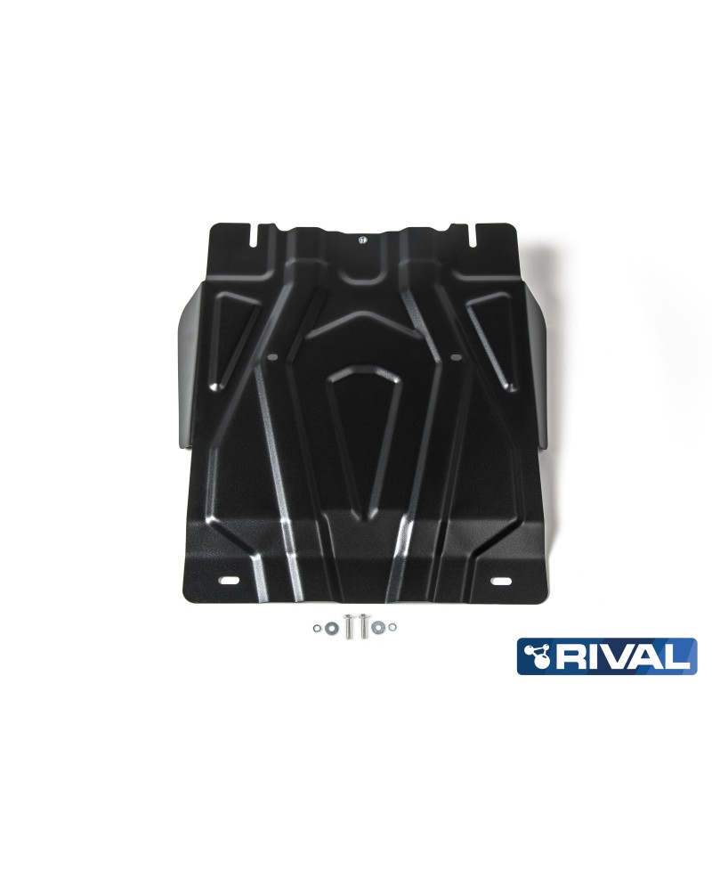 PLAQUE PROTECTION 3 mm RIVAL ACIER BOÎTE DE VITESSES FIAT FULLBACK 2
