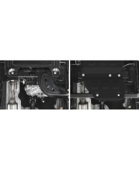 PLAQUE PROTECTION 3 mm RIVAL ACIER BOÎTE DE VITESSES FORD RANGER 201