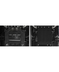 PLAQUE PROTECTION 3 mm RIVAL ACIER BOÎTE TRANSFERT FORD RANGER 2012-