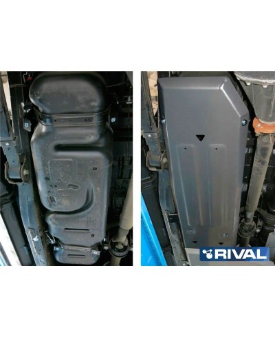 PLAQUE PROTECTION 3 mm RIVAL ACIER RESERVOIR FORD RANGER 2012-2022