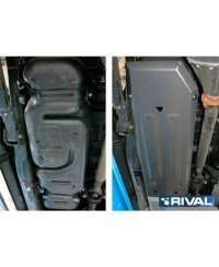 PLAQUE PROTECTION 3 mm RIVAL ACIER RESERVOIR FORD RANGER 2012-2022