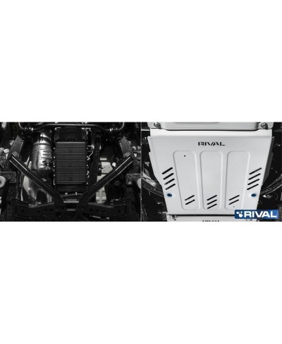 PLAQUE PROTECTION 4 mm RIVAL BOÎTE DE VITESSE FORD RANGER 2022-