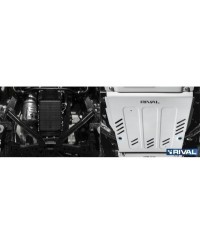 PLAQUE PROTECTION 4 mm RIVAL BOÎTE DE VITESSE FORD RANGER 2022-