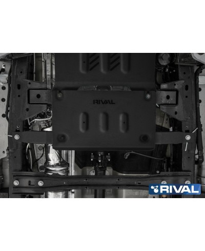PLAQUE PROTECTION 3 mm RIVAL ACIER BOÎTE TRANSFERT FORD RANGER 2022-