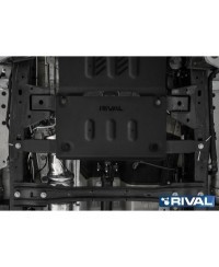 PLAQUE PROTECTION 3 mm RIVAL ACIER BOÎTE TRANSFERT FORD RANGER 2022-