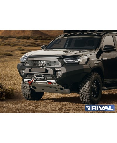 BUMPER FRONT RIVAL TOYOTA HILUX REVO 2021- (USAGE COMPETITION)