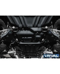 PLAQUE PROTECTION 3 mm RIVAL LEVIERS ACIER FORD RANGER 2022-