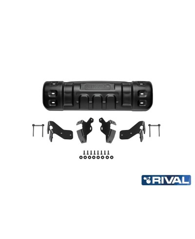 PLAQUE PROTECTION 2,5 mm RIVAL ACIER BARRE DIRECTION JEEP GLADIATOR 